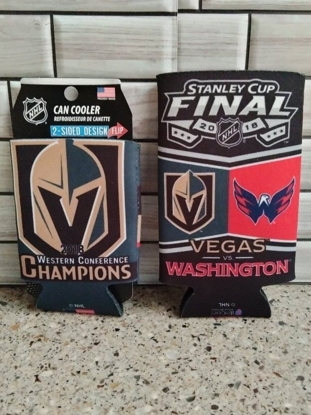 DUO: VGK 2018 Stanley Cup Finals Can Coolers
